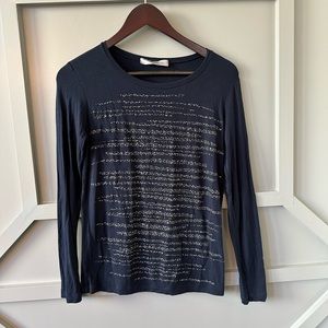 Women’s D Exterior Black Long Sleeve XS